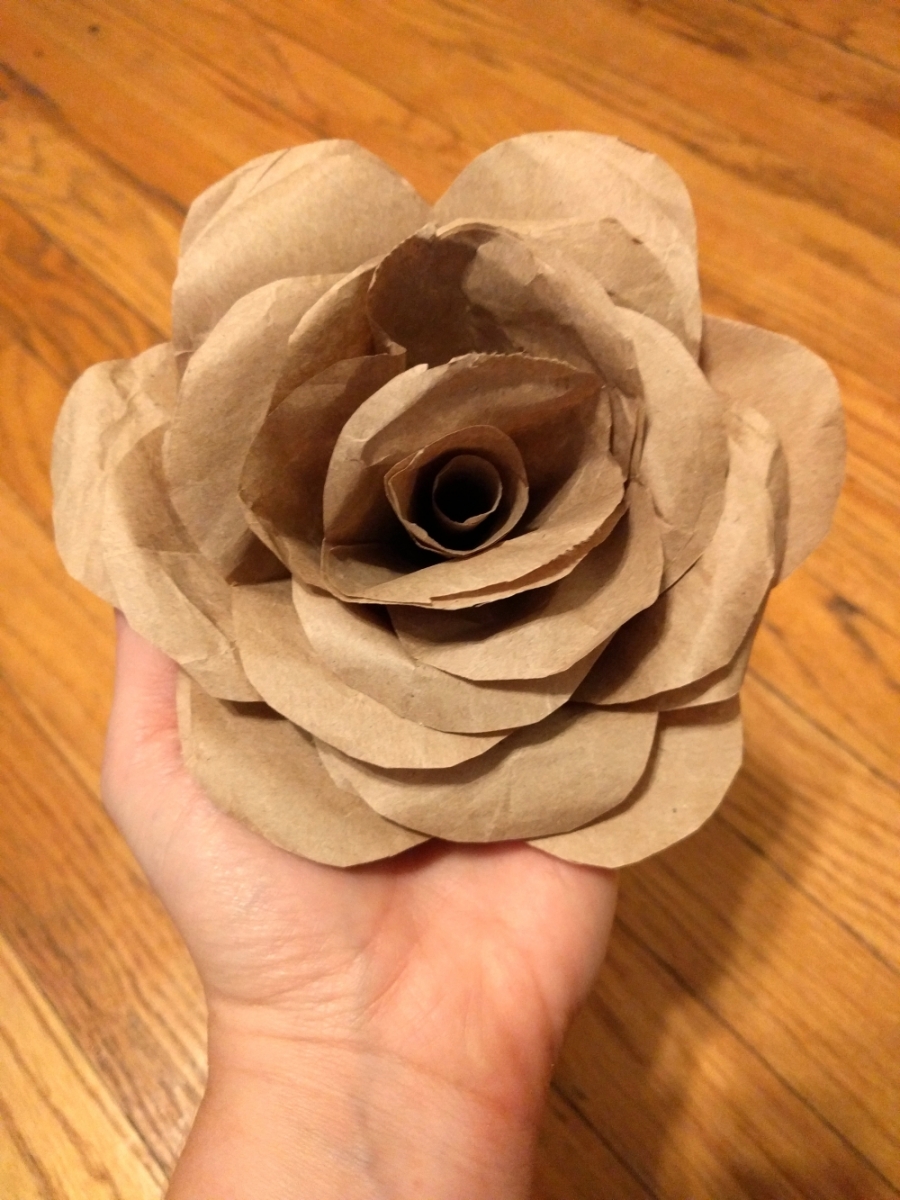 paper rose large